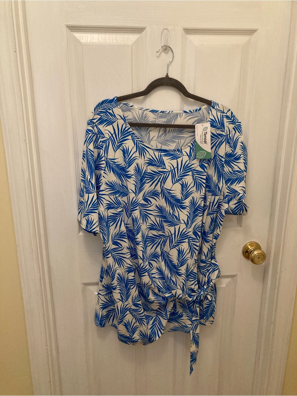 Lands end top 2X